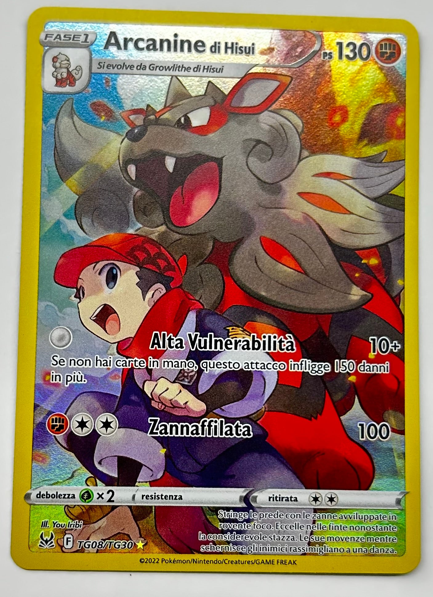 Arcanine di hisui